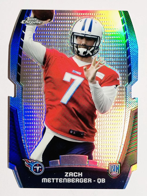 2014 Topps Chrome Rookie Die Cuts #CRDCZM Zach Mettenberger