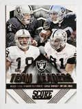 2015 Score Team Leaders #28 Andre Holmes/Darren McFadden/Derek Carr/Justin Tuck
