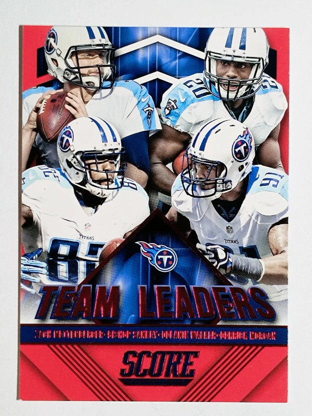 2015 Score Team Leaders Red 20 Sankey/Delanie Walker/Derrick Morgan/Mettenberger