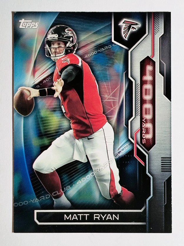2015 Topps 4000 Yard Club #4KYCMR Matt Ryan