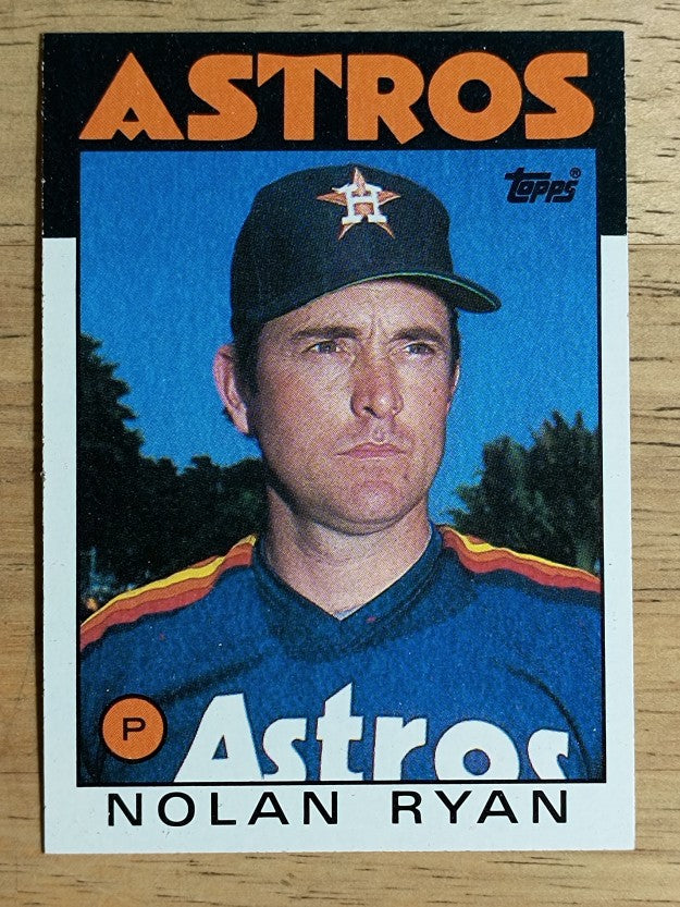 1986 Topps #100 Nolan Ryan