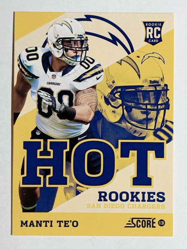 2013 Score Hot Rookies Retail #48 Manti Te'o
