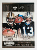 2014 Panini Contenders Round Numbers #18 Brandin Cooks/Kelvin Benjamin