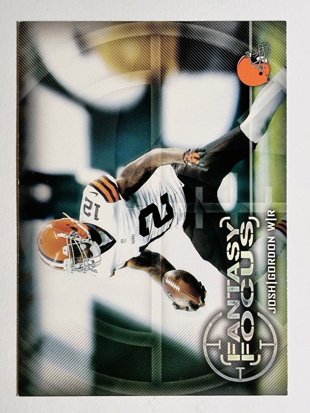 2014 Topps Fantasy Focus #FFJG Josh Gordon