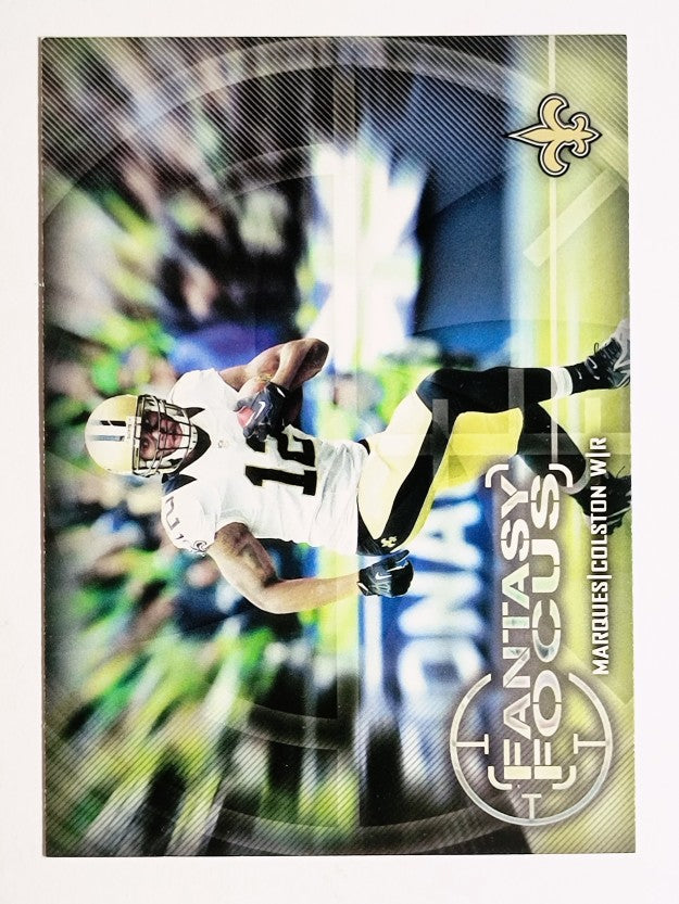 2014 Topps Fantasy Focus #FFMC Marques Colston