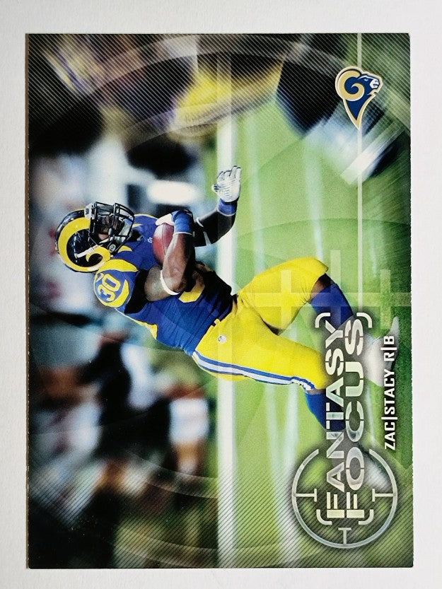 2014 Topps Fantasy Focus #FFZS Zac Stacy