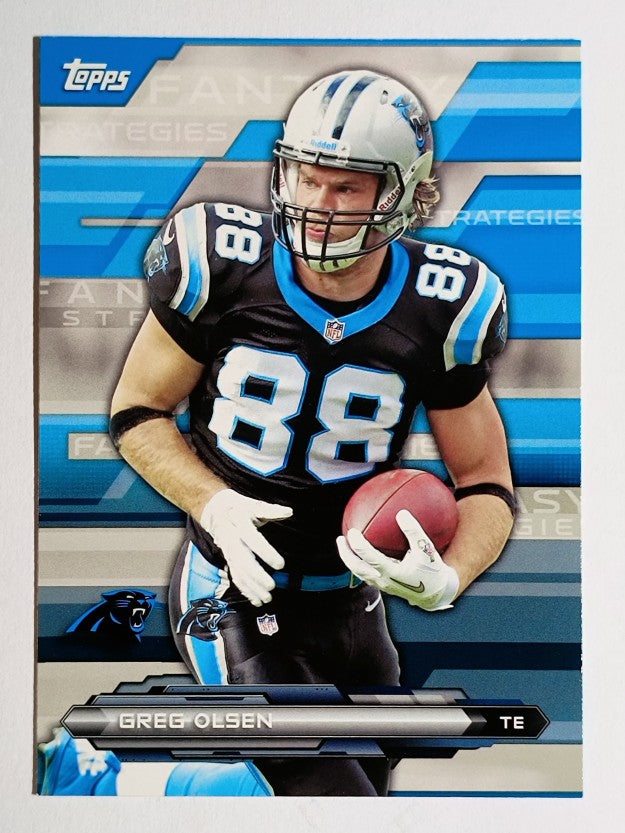 2014 Topps Fantasy Strategies #FFSGO Greg Olsen