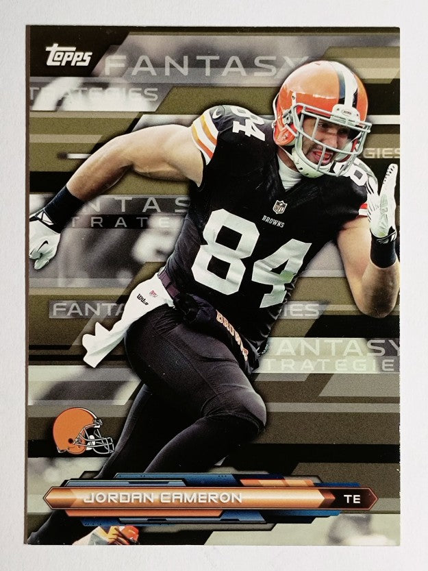 2014 Topps Fantasy Strategies #FFSJC Jordan Cameron