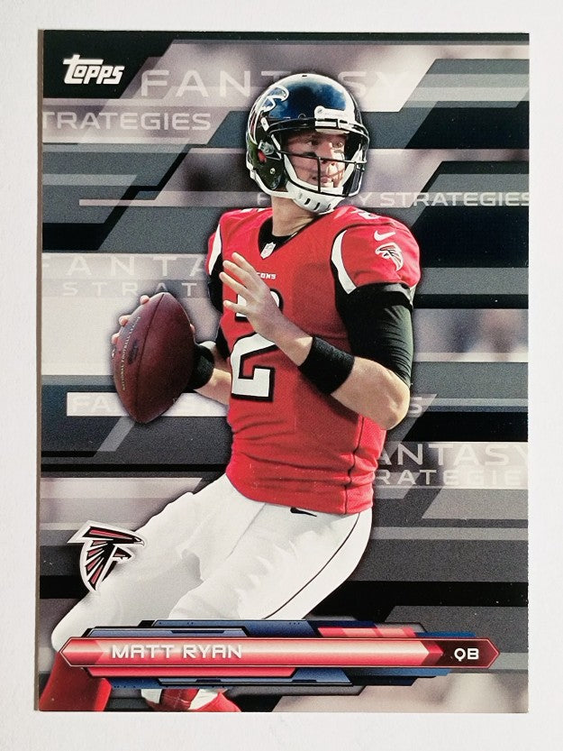 2014 Topps Fantasy Strategies #FFSMR Matt Ryan