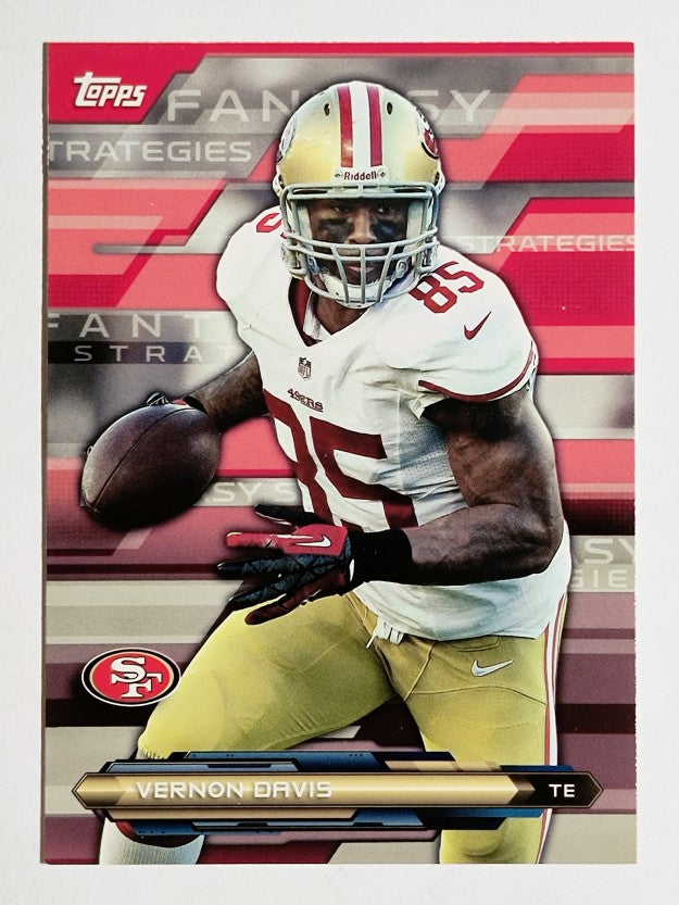 2014 Topps Fantasy Strategies #FFSVD Vernon Davis