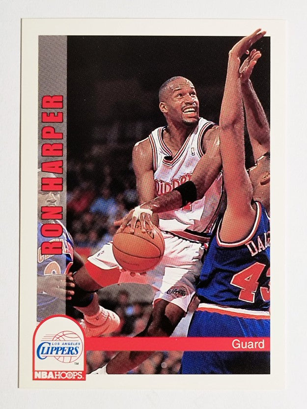 1992-93 Hoops #100 Ron Harper