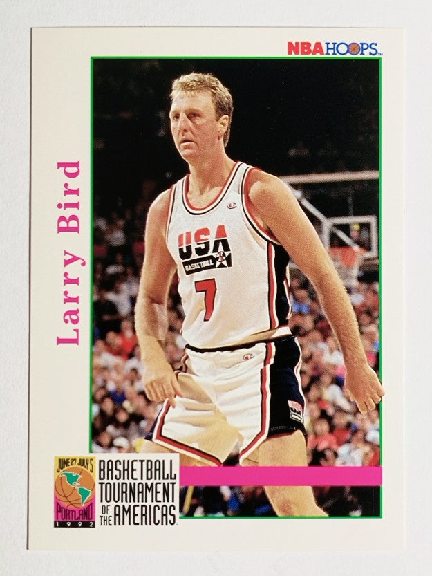 1992-93 Hoops #337 Larry Bird USA