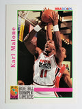 1992-93 Hoops #343 Karl Malone USA