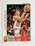 1992-93 Hoops #347 John Stockton USA