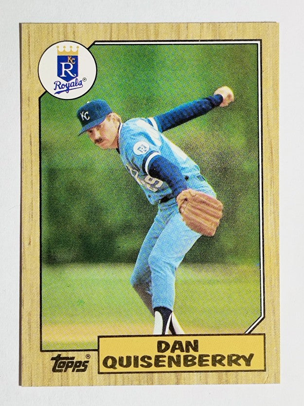 1987 Topps #714 Dan Quisenberry