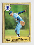 1987 Topps #714 Dan Quisenberry
