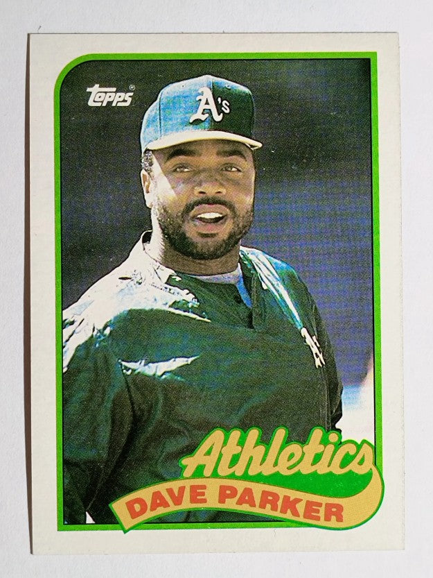 1989 Topps #475 Dave Parker