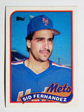 1989 Topps #790 Sid Fernandez