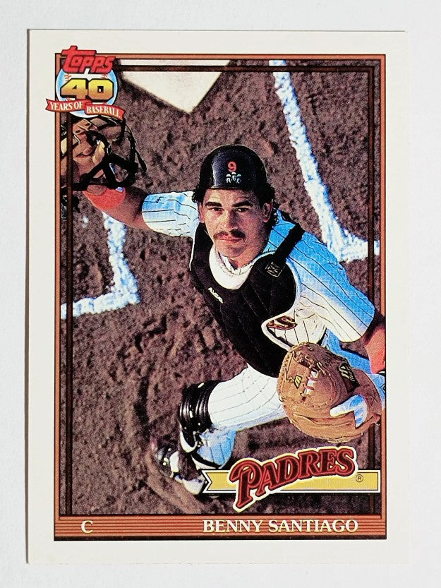 1991 Topps #760 Benny Santiago