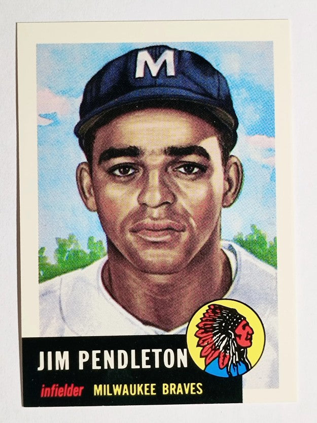 1991 Topps Archives '53 #185 Jim Pendleton
