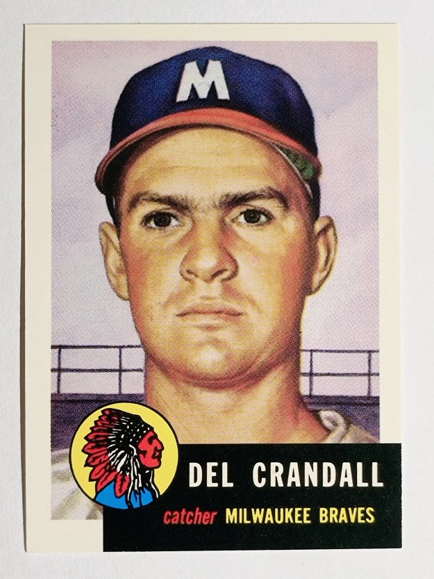 1991 Topps Archives '53 #197 Del Crandall