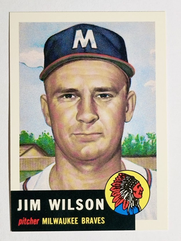 1991 Topps Archives '53 #208 Jim Wilson