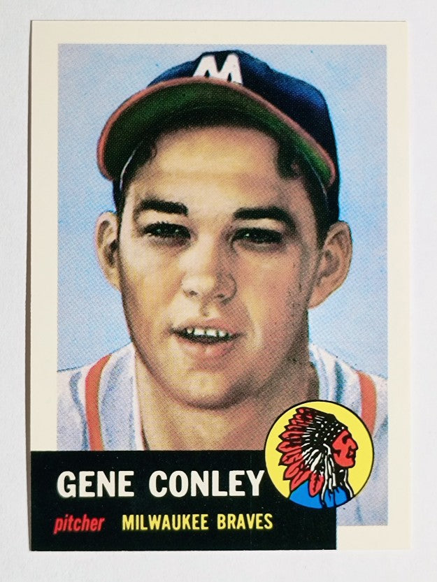 1991 Topps Archives '53 #215 Gene Conley