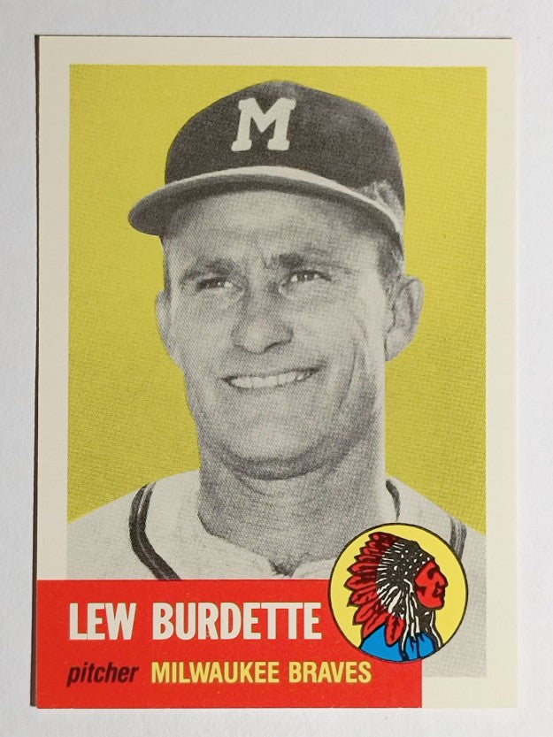 1991 Topps Archives '53 #310 Lew Burdette