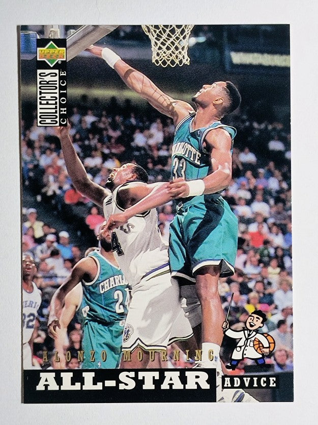 1994-95 Collector's Choice #194 Alonzo Mourning ASA