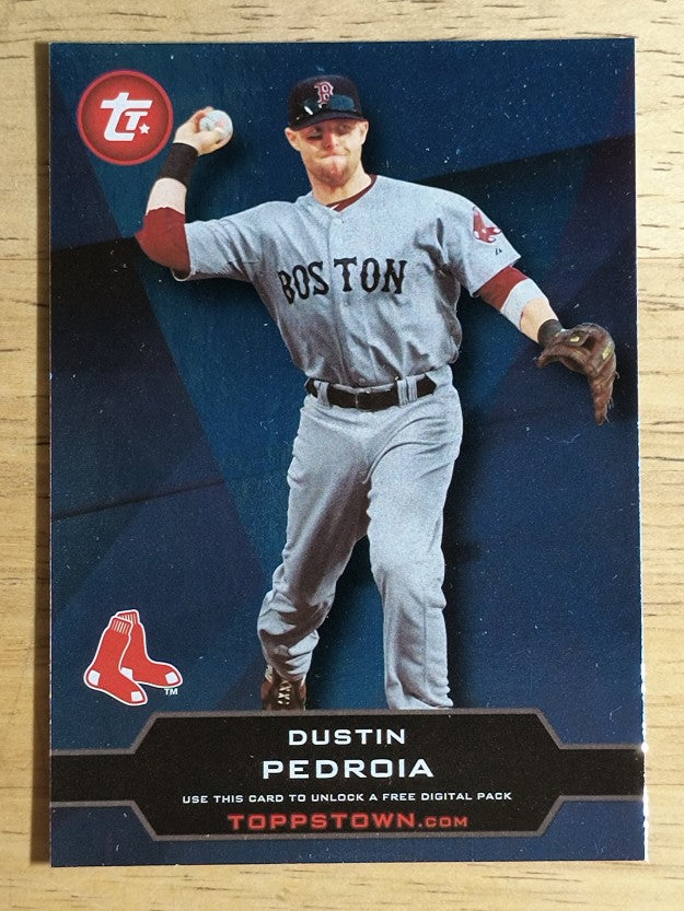 2011 Topps Topps Town #TT47 Dustin Pedroia