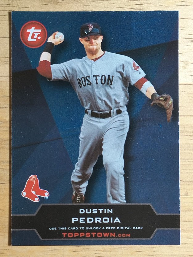 2011 Topps Topps Town #TT47 Dustin Pedroia