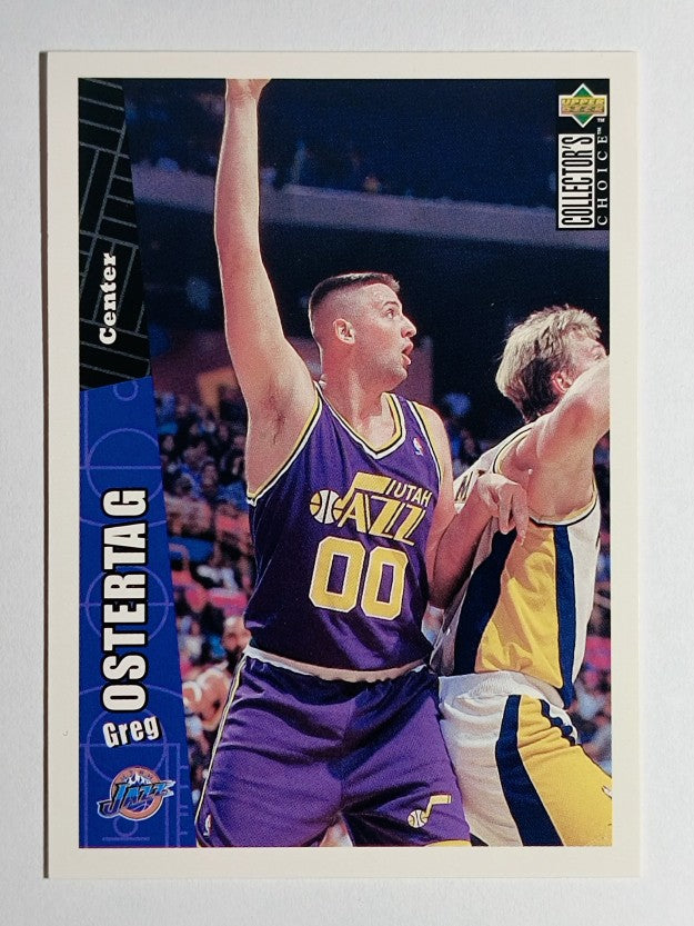 1996-97 Collector's Choice #342 Greg Ostertag