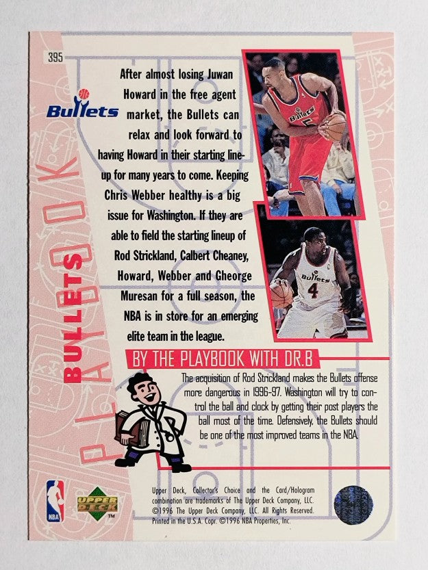 1996-97 Collector's Choice #395 Gheorghe Muresan PLAY