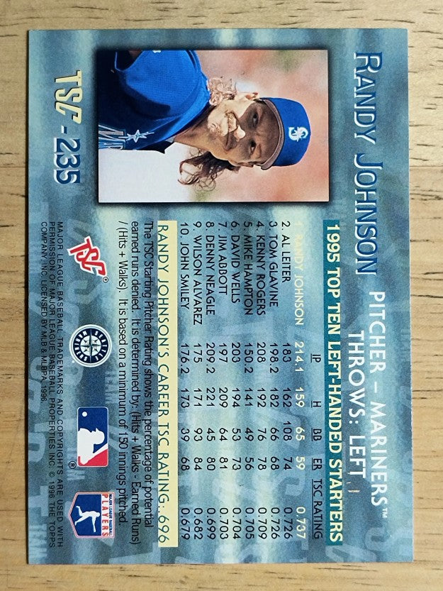 1996 Stadium Club #235 Randy Johnson TSC SP
