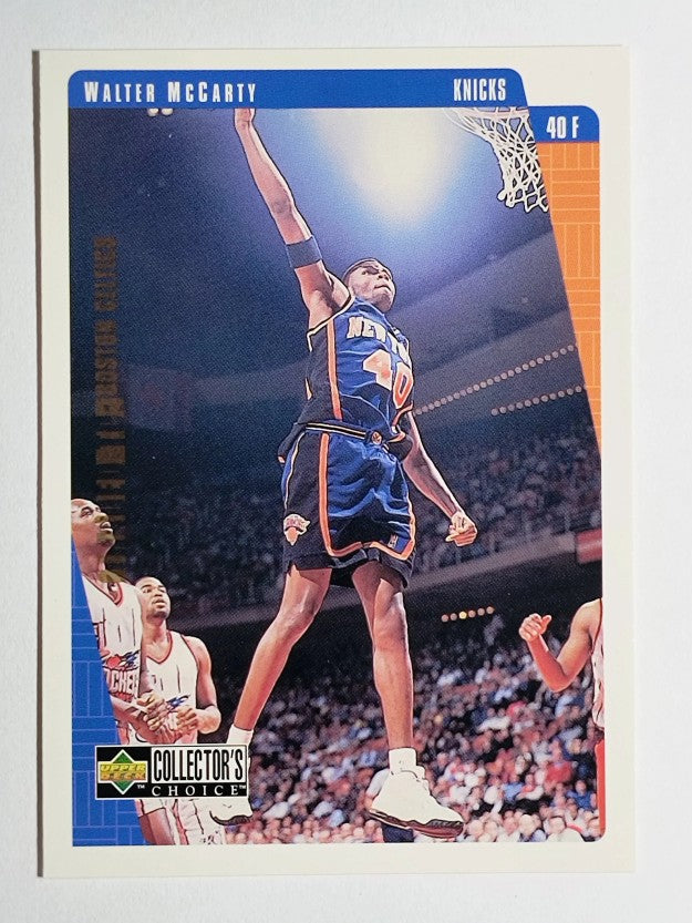 1997-98 Collector's Choice #292 Walter McCarty