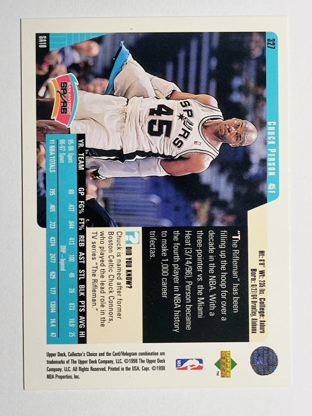 1997-98 Collector's Choice #327 Chuck Person