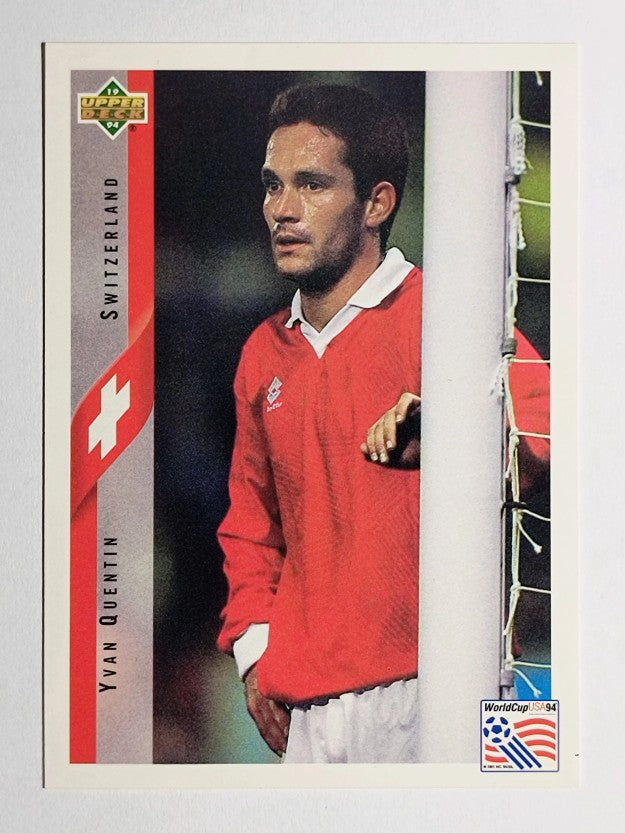 1994 Upper Deck World Cup Contenders English/Spanish #138 Yvan Quentin