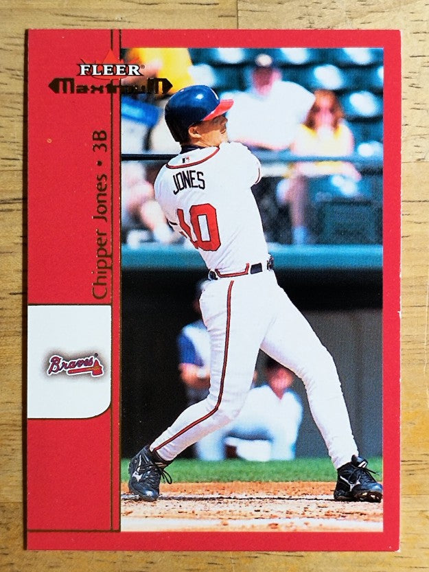 2002 Fleer Maximum #10 Chipper Jones