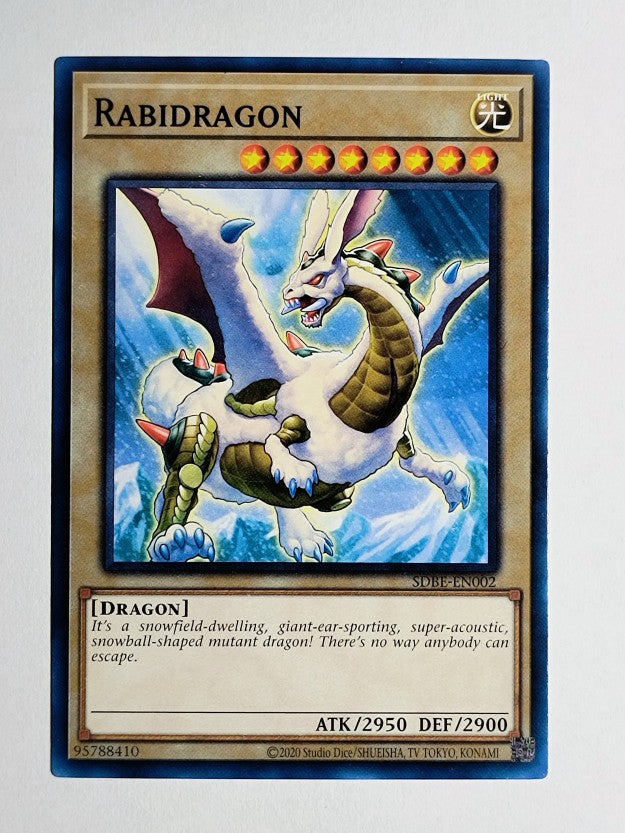 2013 Yu-Gi-Oh Structure Deck Saga of Blue-Eyes White Dragon 1st Ed #2 Rabidragon