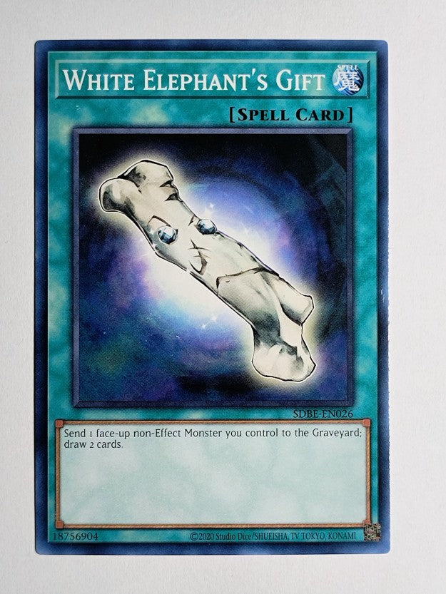 2013 Yu-Gi-Oh Saga of Blue-Eyes White Dragon 1st Ed #26 White Elephant's Gift C