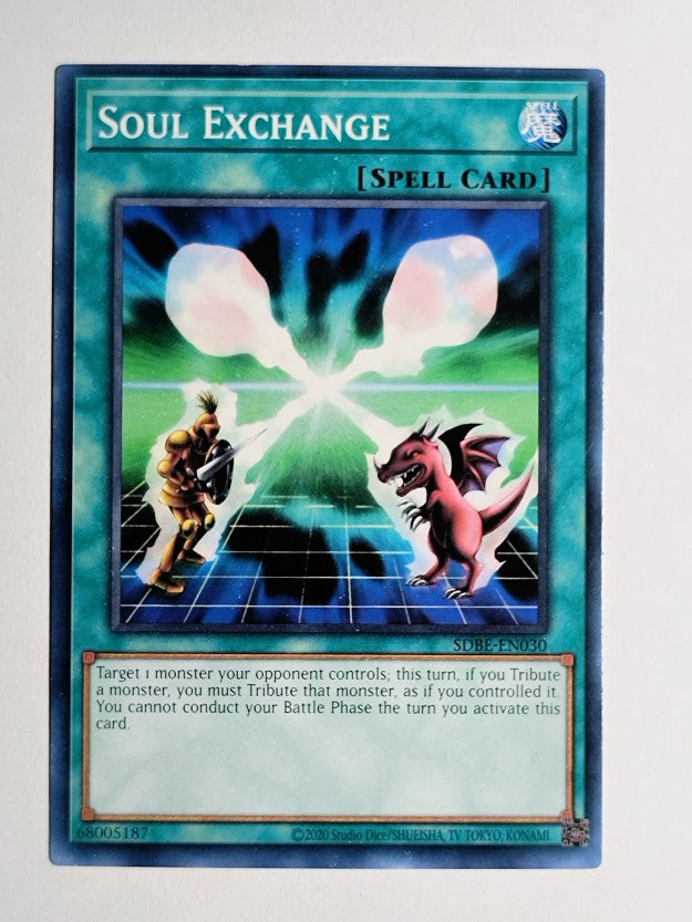 2013 Yu-Gi-Oh Structure Deck Saga of Blue-Eyes White Dragon 1st 30 Soul Exchange