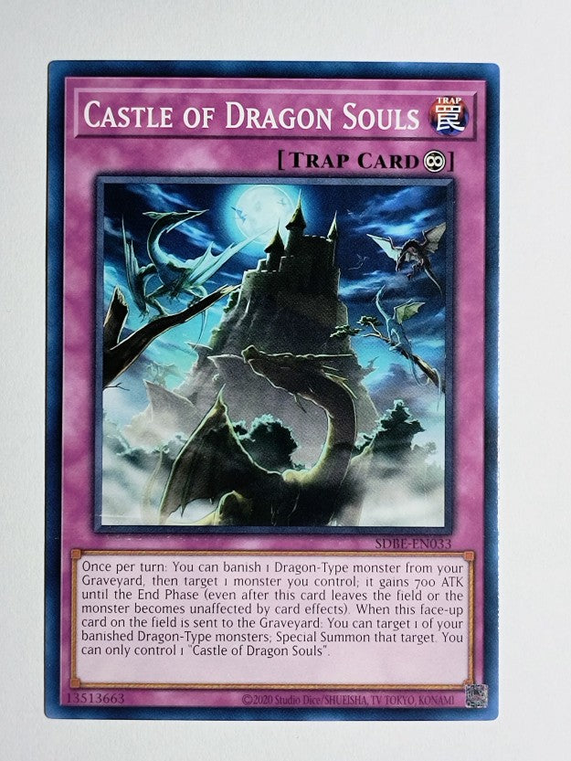 2013 Yu-Gi-Oh Saga of Blue-Eyes White Dragon 1st Ed #33 Castle of Dragon Souls C