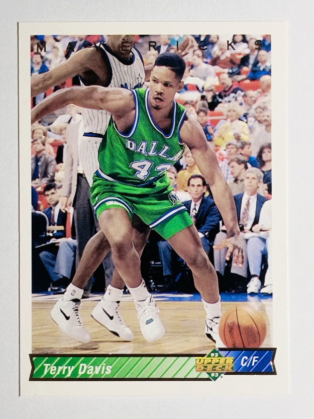 1992-93 Upper Deck #92 Terry Davis