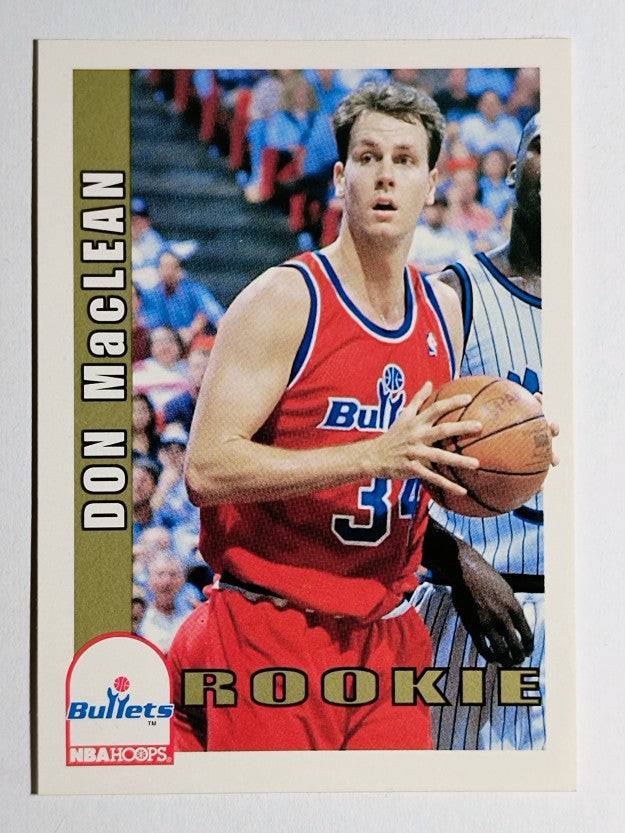 1992-93 Hoops #478 Don MacLean RC