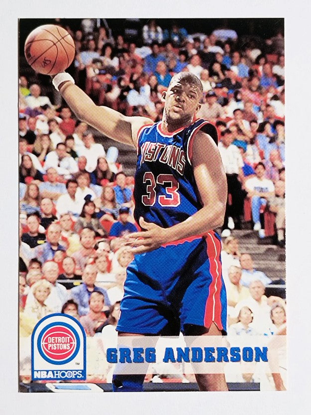 1993-94 Hoops #330 Greg Anderson