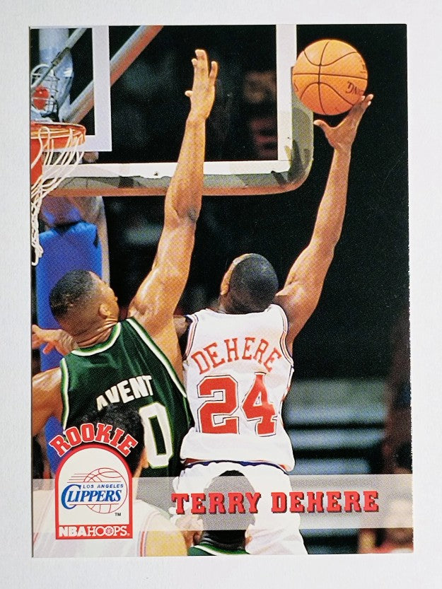 1993-94 Hoops #351 Terry Dehere RC