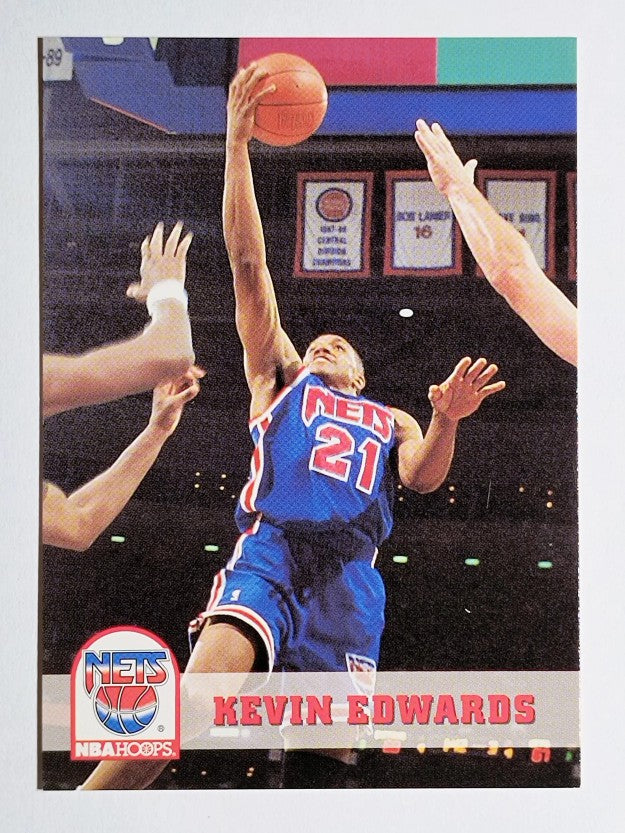 1993-94 Hoops #370 Kevin Edwards