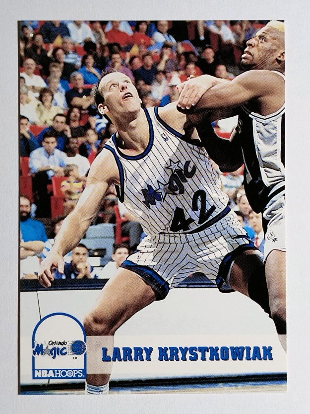1993-94 Hoops #382 Larry Krystkowiak