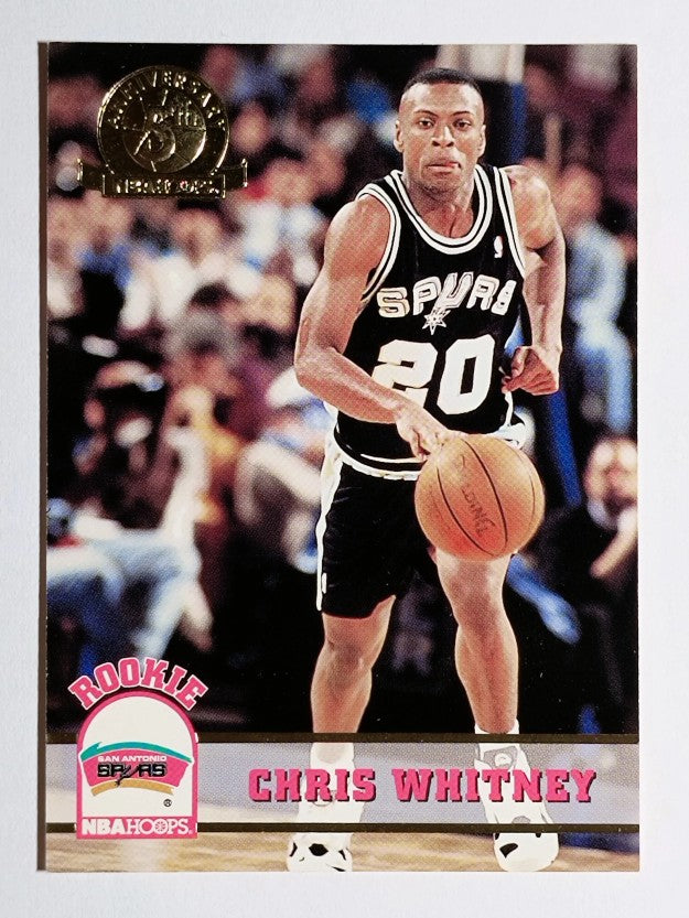 1993-94 Hoops Fifth Anniversary Gold #406 Chris Whitney