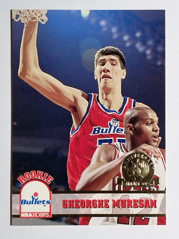 1993-94 Hoops Fifth Anniversary Gold #418 Gheorghe Muresan (NM)